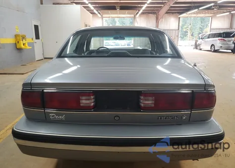 1993 Buick Lesabre Custom из США, поврежденный, VIN 1G4HP53L6PH499136